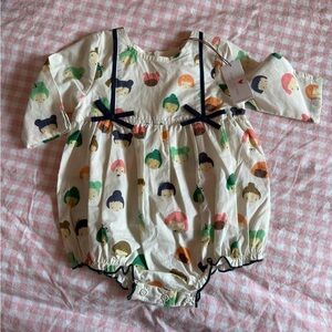 Pink Chicken Kids One Piece